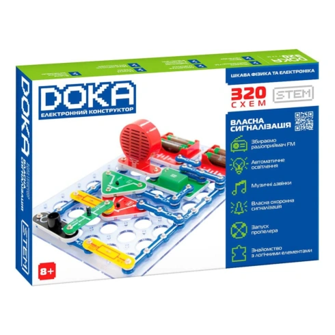 Електронний конструктор Doka 320 схем