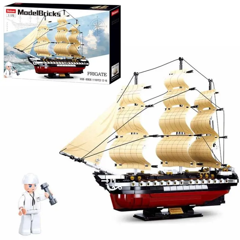 Конструктор SLUBAN Фрегат ІХ-21