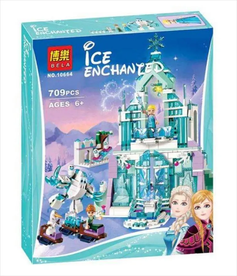 Конструктор 10664 Чарівний крижаний замок 