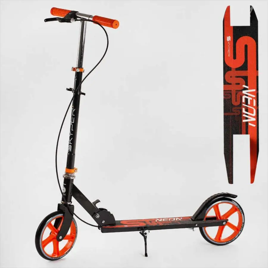 Самокат двуколеснй "Skyper Neon" N-06633