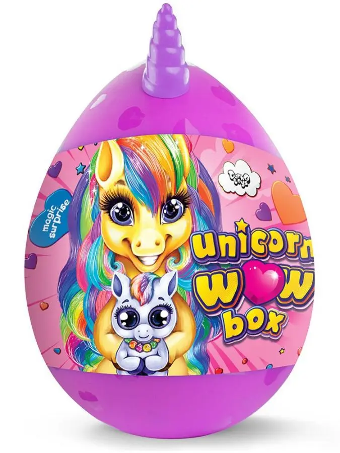 Велике яйце сюрприз Unicorn WOW Box