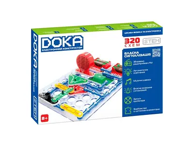 Електронний конструктор Doka 320 схем